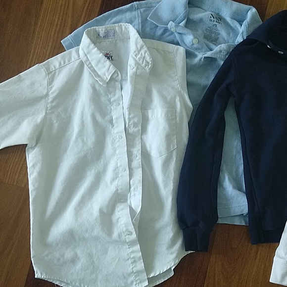 10-12 Boy school uniform polos and shirts - Picture 3 of 5